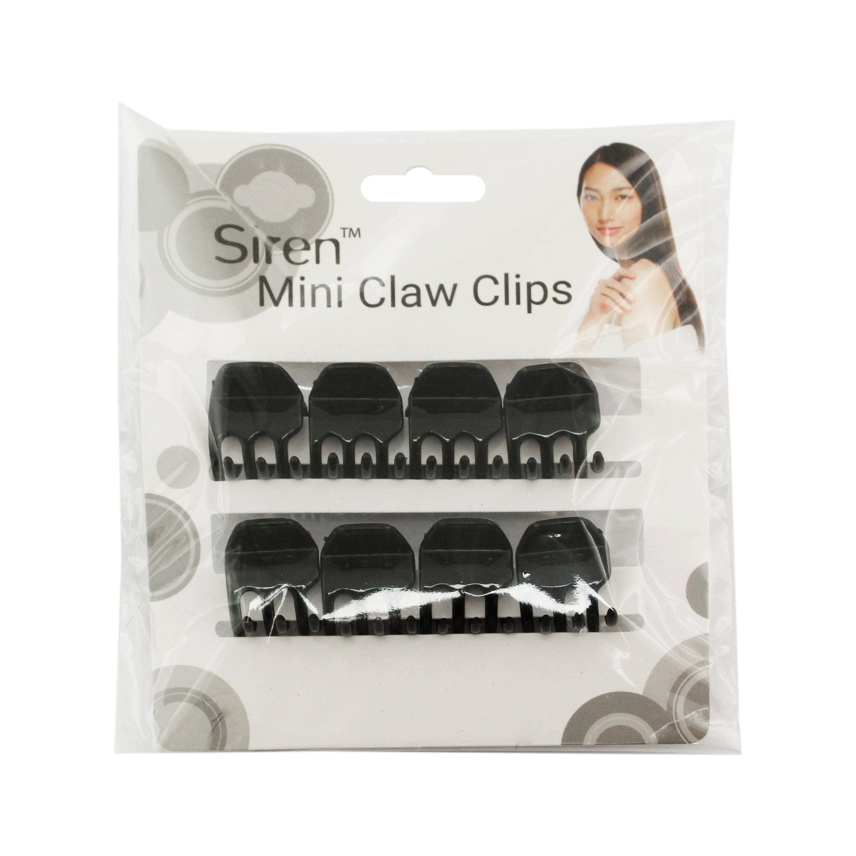 Siren Mini Claw Clips 8pc