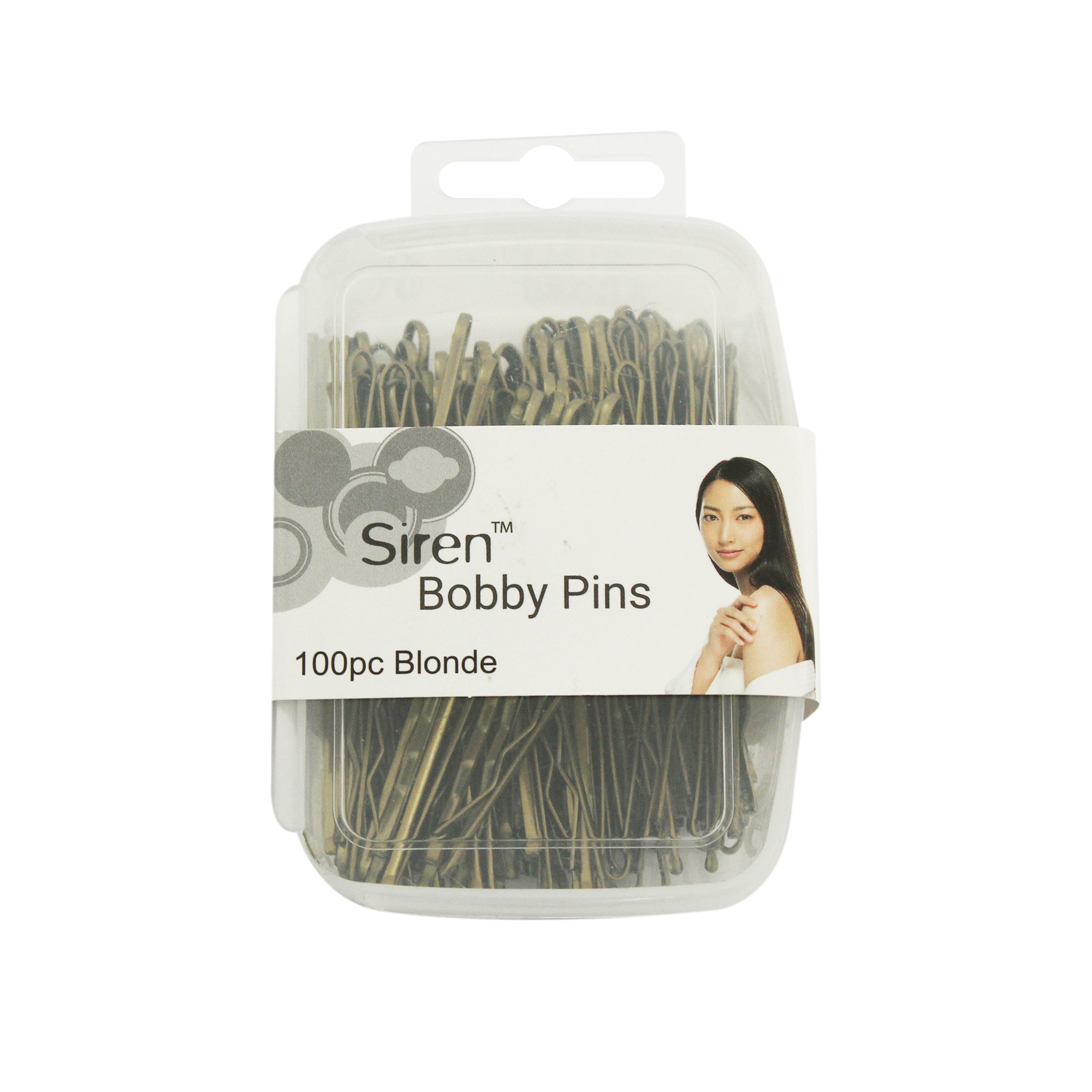 Siren Bobby Pins Large 100pc Blonde
