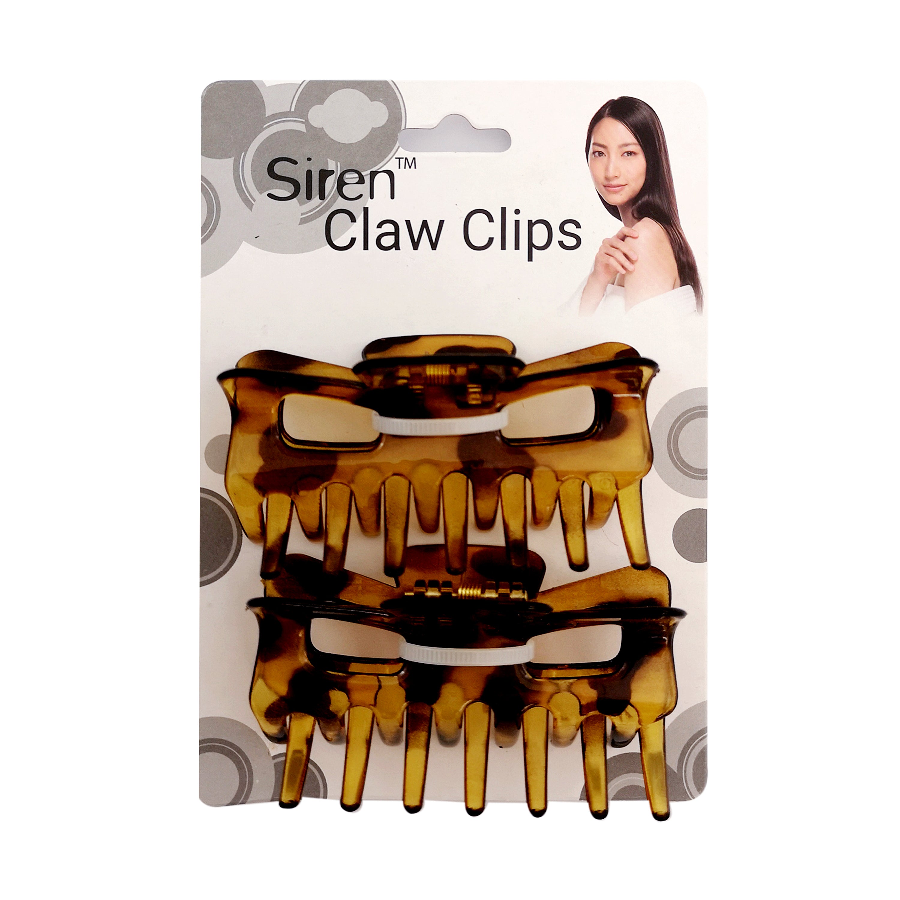 Siren Tort Claw Clips 2pc