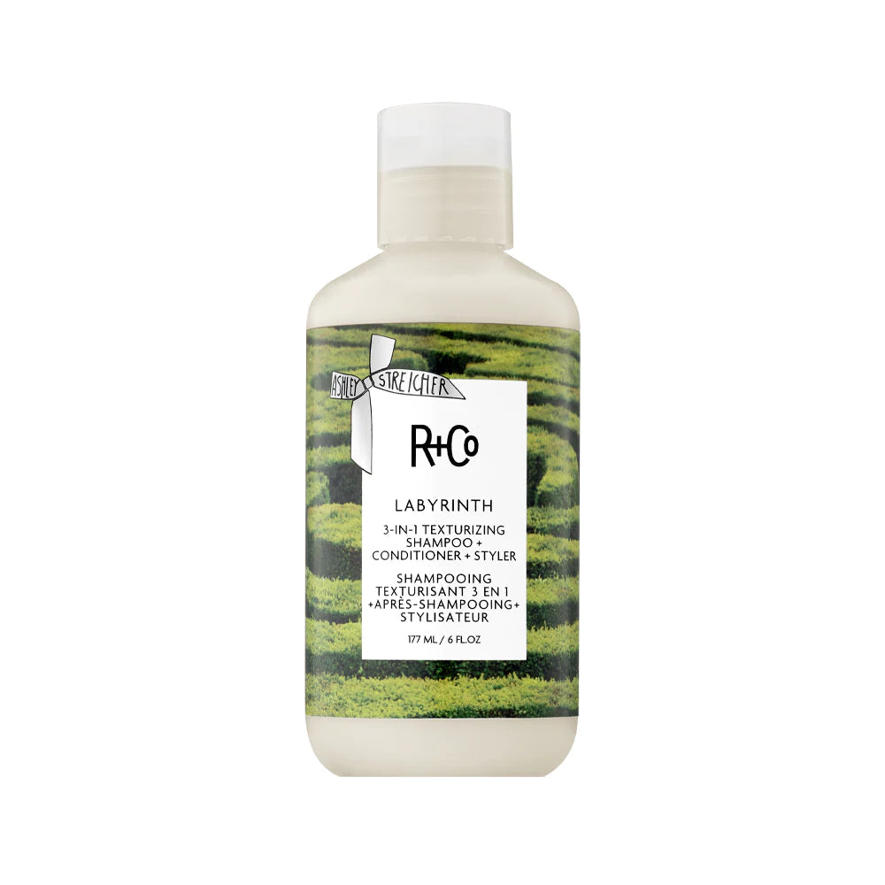 R+Co Labyrinth 3-In-1 Texturising Shampoo + Conditioner + Styler