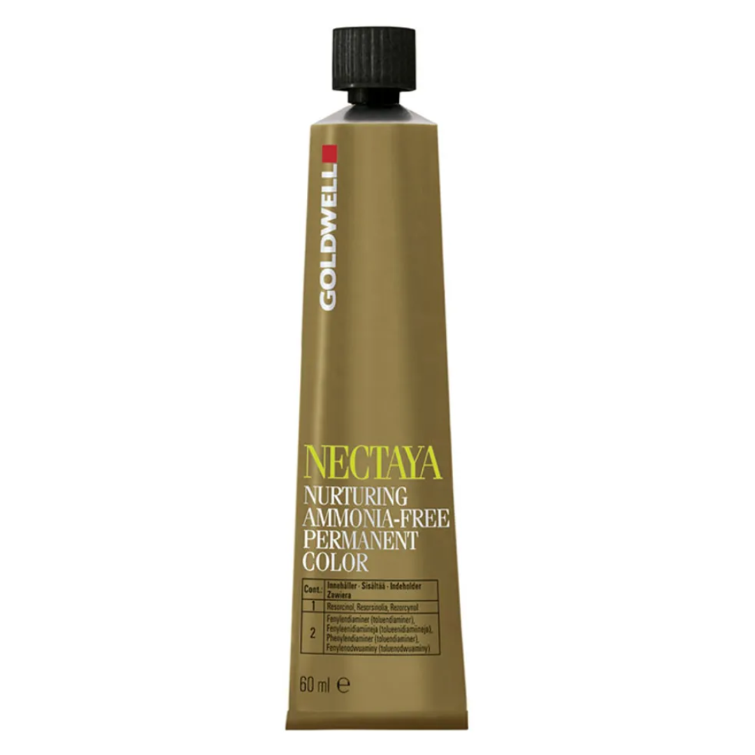 Goldwell Nectaya Ammonia-Free Permanent Colour 5NBK Light Brown Reflecting Golden Topaz