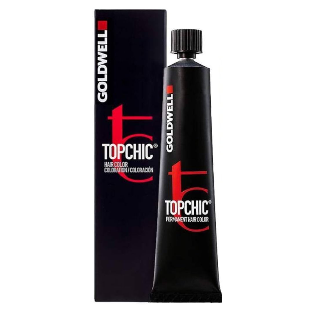 Goldwell Topchic Permanent Hair Colour Warm Browns 4BP Pearly Couture Brown Dark